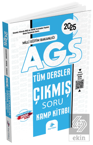 2025 MEB-AGS Tüm Dersler Çıkmış Soru Kamp Kitabı