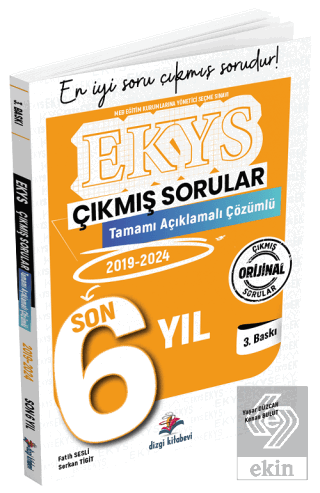 2025 MEB EKYS Müdür ve Yardımcılığı Çıkmış Sorular Son 7 Yıl Çözümlü
