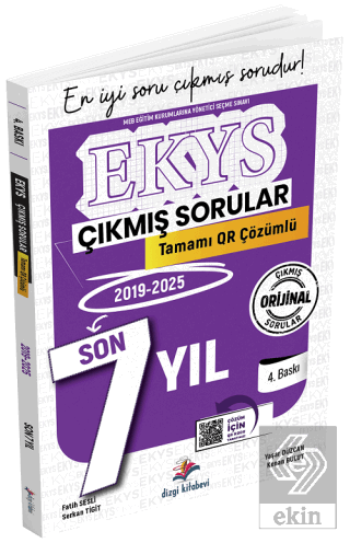 2025 MEB EKYS Müdür ve Yardımcılığı Çıkmış Sorular Son 7 Yıl QR Çözüml