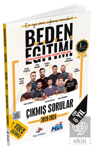 2025 ÖABT MEB-AGS Beden Eğitimi Öğretmenliği Çıkmış Sorular Son 6 Yıl 