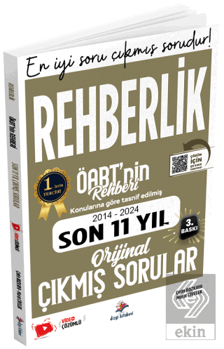 2025 ÖABT MEB-AGS nin Rehberi Rehberlik Çıkmış Sorular Son 11 Yıl Çözümlü