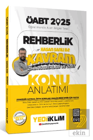 2025 ÖABT Rehberlik Hasan Sanlı ile Kavram Zihin Haritaları ve Özet Konu Anlatımı