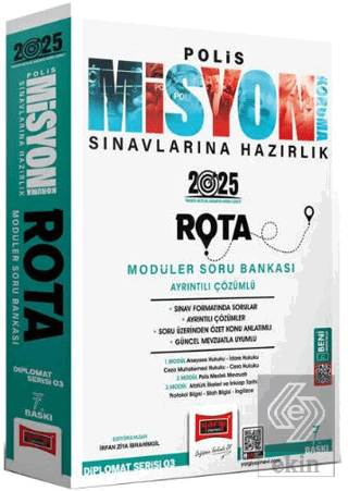 2025 Polis Misyon Sınavlarına Hazırlık Diplomat Serisi Rota Modüler So