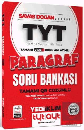 2025 TYT Savaş Doğan Serisi Tamamı Video Konu Anlatımlı ve QR Çözümlü 