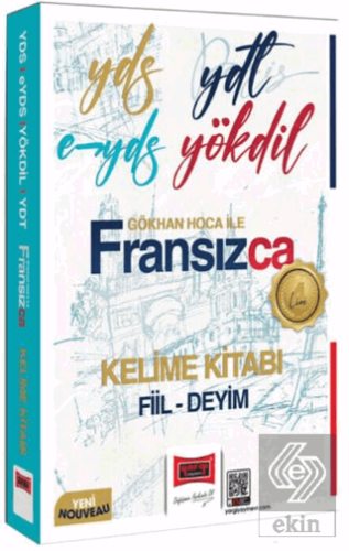2025 YDS YDT E-YDS YÖKDİL Gökhan Hoca İle Fransızca Kelime Kitabı Fiil