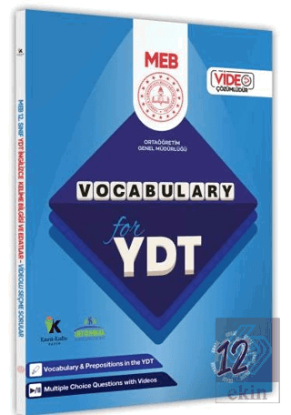 2025 YDT MEBİ İngilizce 12. Sınıf Vocabulary (Kelime Bilgisi) Soru Ban