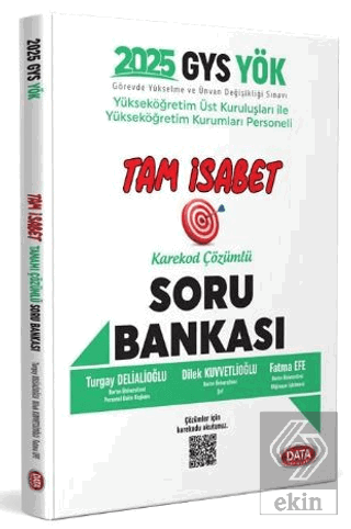 2025 YÖK GYS Tam İsabet Karekod Çözümlü Soru Bankası