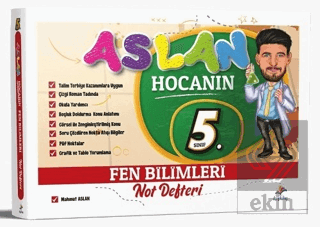 2026 5. Sınıf Fen Bilimleri Aslan Hocanın Not Defteri