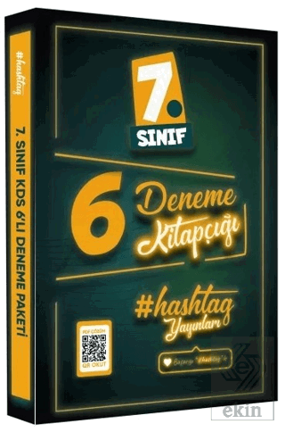 2026 7. Sınıf hashtag Kazanım Değerlendirme Sınavı 6lı Sarmal Deneme P
