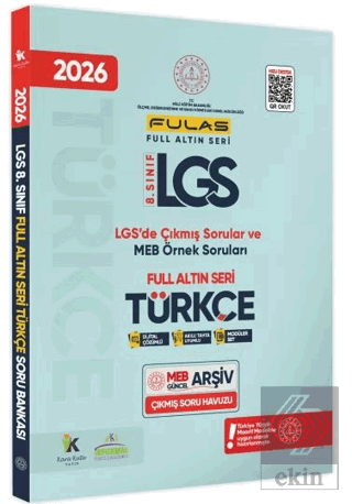 2026 8.Sınıf Full LGS Altın Seri Türkçe MEB Çıkmış Soru Bankası Modüle