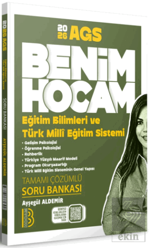 2026 AGS Eğitim Bilimleri ve Türk Milli Eğitim Sistemi Tamamı Çözümlü 