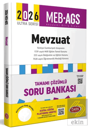 2026 AGS Mevzuat Tamamı Çözümlü Soru Bankası
