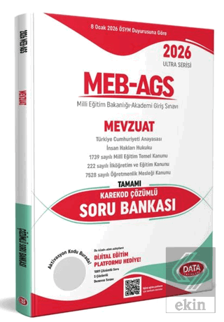 2026 AGS Ultra Serisi Mevzuat Tamamı Çözümlü Soru Bankası
