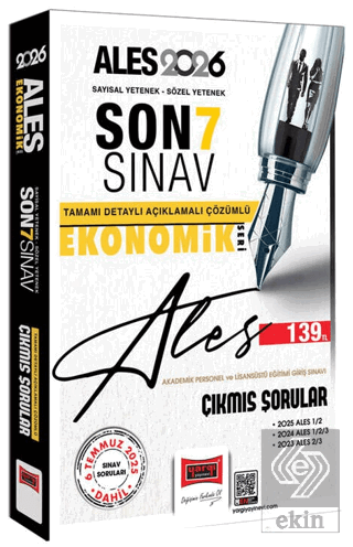 2026 ALES Sayısal-Sözel Yetenek Son 7 Sınav Çıkmış Sorular (Ekonomik B