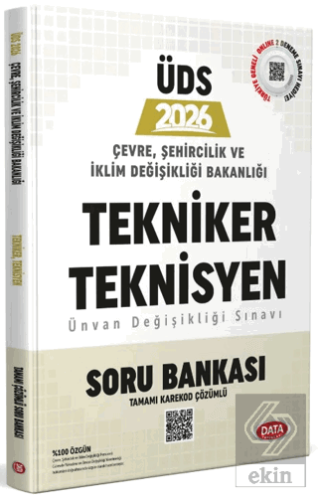 2026 Çevre, Şehircilik ve İklim Değişikliği Bakanlığı Tekniker ve Teknisyen Ünvan Değişikliği Sınavı Soru Bankası