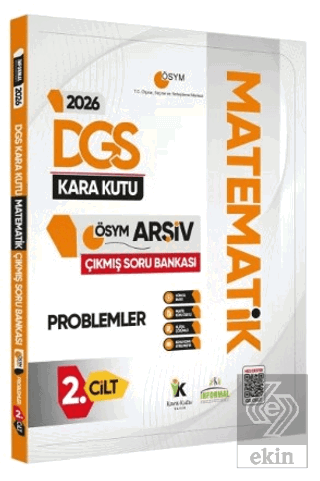 2026 DGS MATEMATİK Kara Kutu 2.Cilt PROBLEMLER ÖSYM Çıkmış Soru Bankas