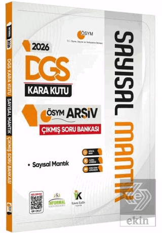 2026 DGS Sayısal Mantık Kara Kutu ÖSYM Çıkmış Soru Havuzu Bankası Konu Özetli Dijital Çözümlü
