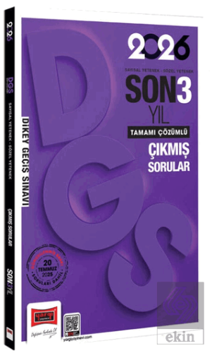2026 DGS Sayısal-Sözel Yetenek Son 3 Yıl Çıkmış Sorular