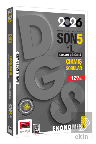 2026 DGS Sayısal-Sözel Yetenek Son 5 Yıl Çıkmış Sorular (Ekonomik Bask