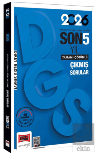 2026 DGS Sayısal-Sözel Yetenek Son 5 Yıl Çıkmış Sorular