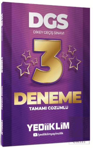 2026 DGS Tamamı Çözümlü 3 Yıldız Deneme