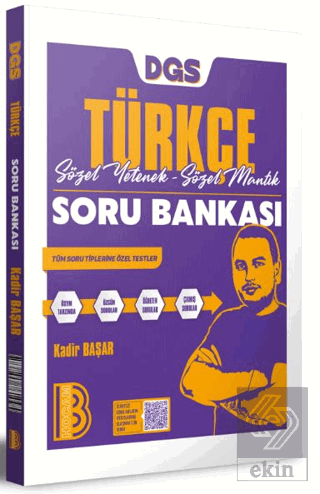 2026 DGS Türkçe Sözel Yetenek - Sözel Mantık Soru Bankası