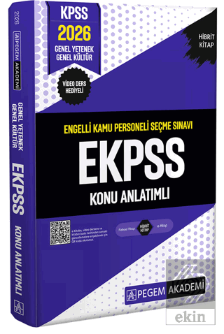 2026 E-KPSS Engelli Kamu Personeli Seçme Sınavı Konu Anlatımlı