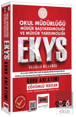 2026 EKYS Okul Müdürlüğü Müdür Başyardımcılığı ve Müdür Yardımcılığı K