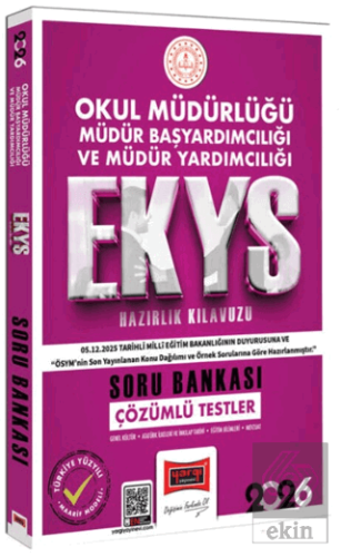 2026 EKYS Okul Müdürlüğü Müdür Başyardımcılığı ve Müdür Yardımcılığı S