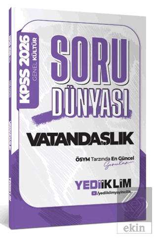 2026 Genel Kültür Vatandaşlık Soru Dünyası