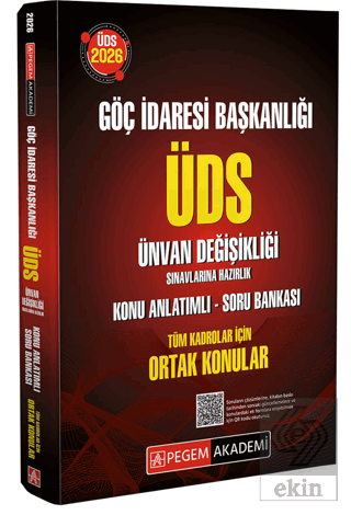 2026 Göç İdaresi Başkanlığı ÜDS Ünvan Değişikliği Sınavlarına Hazırlık