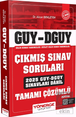 2026 GUY DGUY Gelir Uzman Yardımcılığı Çıkmış Sınav Soruları