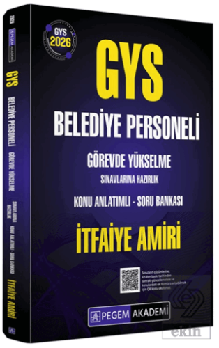 2026 GYS Belediye Personeli Görevde Yükselme Sınavlarına Hazırlık Konu