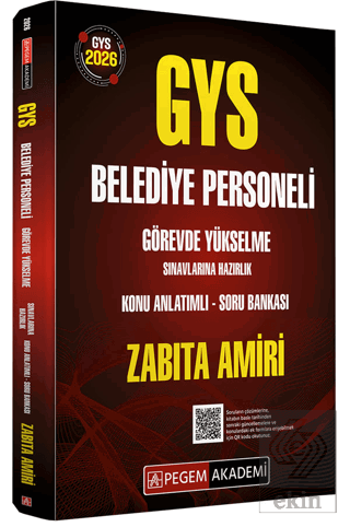 2026 GYS Belediye Personeli Görevde Yükselme Sınavlarına Hazırlık Konu