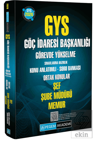 2026 GYS Göç İdaresi Başkanlığı Görevde Yükselme Sınavlarına Hazırlık 