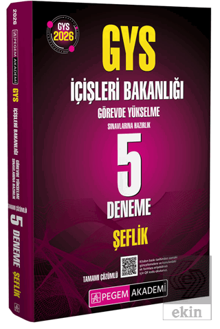 2026 GYS İçişleri Bakanlığı Görevde Yükselme Sınavlarına Hazırlık 5 De