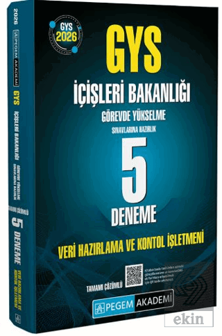2026 GYS İçişleri Bakanlığı Görevde Yükselme Sınavlarına Hazırlık 5 De