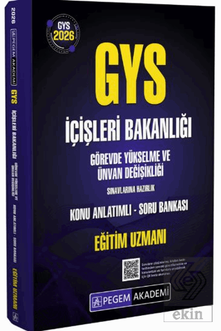 2026 GYS İçişleri Bakanlığı Görevde Yükselme Sınavlarına Hazırlık Konu