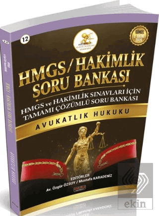 2026 HMGS HAKİMLİK Avukatlık Hukuku Soru Bankası
