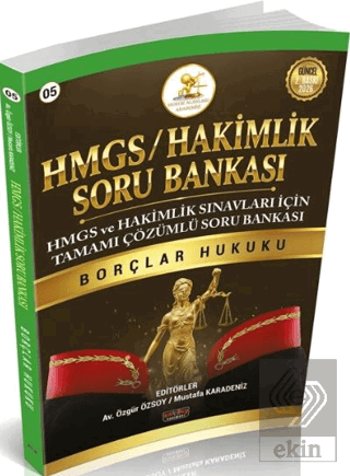 2026 HMGS Hakimlik Borçlar Hukuku Soru Bankası