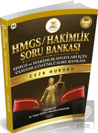 2026 HMGS HAKİMLİK Ceza Hukuku Soru Bankası