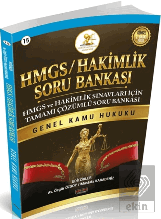 2026 HMGS Hakimlik Genel Kamu Hukuku Soru Bankası
