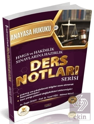 2026 HMGS Hakimlik HUKAL Anayasa Hukuku Ders Notları