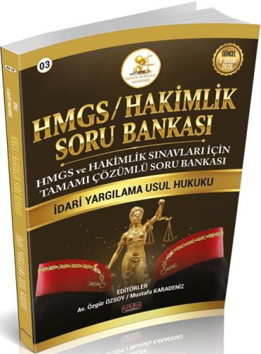 2026 HMGS Hakimlik İdari Yargılama Usul Hukuku Soru Bankası