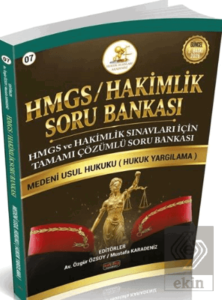 2026 HMGS Hakimlik Medeni Usul Hukuku Soru Bankası