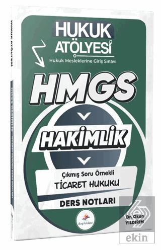 2026 Hukuk Atölyesi HMGS Hakimlik Hukuk Mesleklerine Giriş Sınavı Çıkm