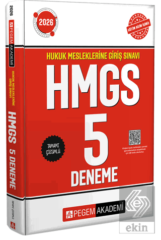 2026 Hukuk Mesleklerine Giriş Sınavı HMGS Tamamı Çözümlü 5 Deneme