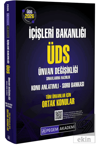 2026 İçişleri Bakanlığı ÜDS Ünvan Değişikliği Sınavlarına Hazırlık Kon
