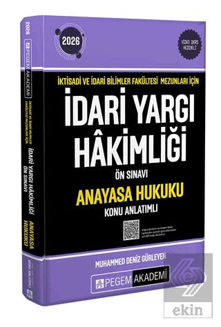 2026 İktisadi ve İdari Bilimler Fakültesi Mezunları İçin İdari Yargı H