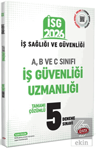 2026 İş Sağlığı Güvenliği A-B ve C İş Güvenliği Uzmanlığı 5 Deneme